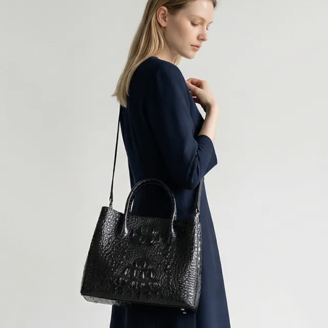 【M2nd】經典鱷魚背皮托特包(T9335C)