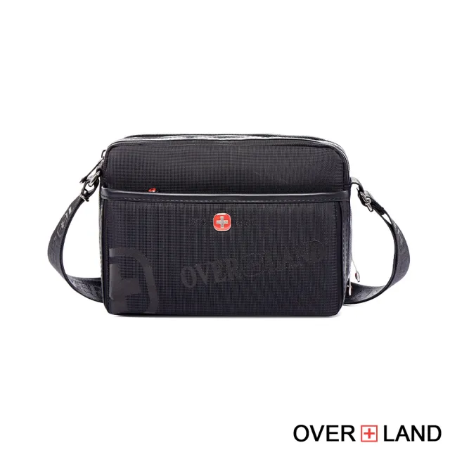 【OverLand】美式十字軍 - LOGO浮印斜背包-小/S(3134)