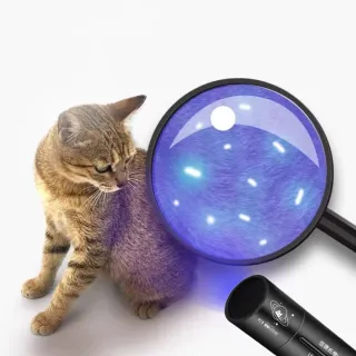 【Pet Universe 多寵宇宙】伍德氏燈-充電數顯款50w(伍氏燈 紫光燈 紫外線燈 紫光手電筒 固化燈 紫外線)