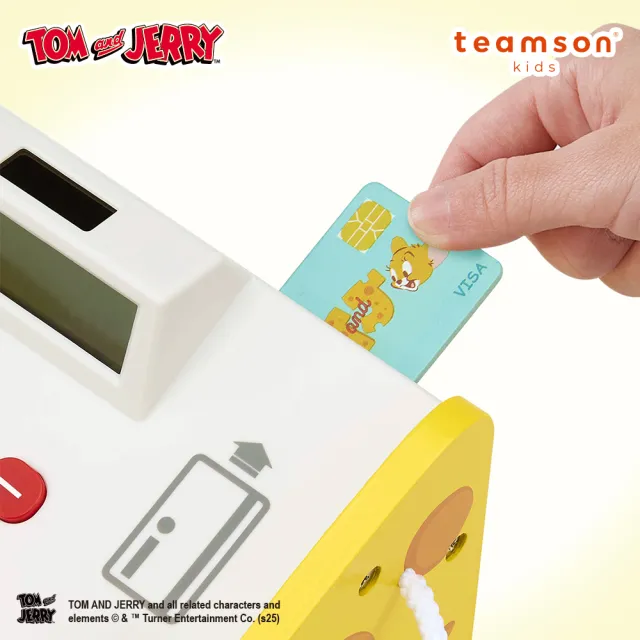 【Teamson】Tom and Jerry 小老闆木製聲光收銀機組