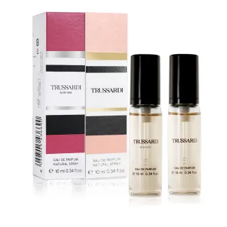 【TRUSSARDI】組合-楚沙迪 女性淡香精+RUBY女性淡香精小香10mlX2入(專櫃公司貨)