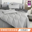 【MIT iLook】台灣製 萊賽爾天柔絲純色被套(單人/雙人 多款可選)