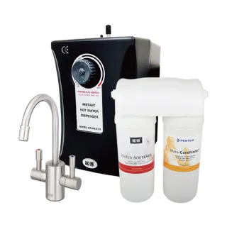 【諾得淨水】★強化除鉛★旋鈕式加熱器 廚下型軟水淨水器(WaterConditioner 24.2.351-500A+NEX-25A1)