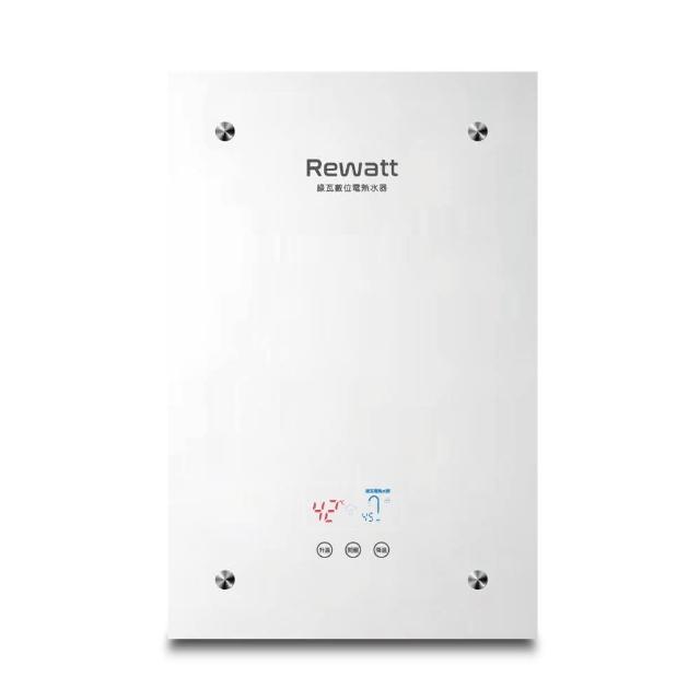 Rewatt綠瓦 QR-209F Rewatt 綠瓦 QR-209F 電熱水器,臺灣原廠製造,採用電能式排氣與電熱管加熱,具備數位恆溫控溫功能,提供穩定熱水輸出量 1.6L~6L。熱效率高達 112%,尺寸緊湊(寬 325 x 高 500 x 深 80mm),適閤家庭使用,220V 電壓,BSMI 認證 R54538,享 1 年保固。高效節能的理想選擇!