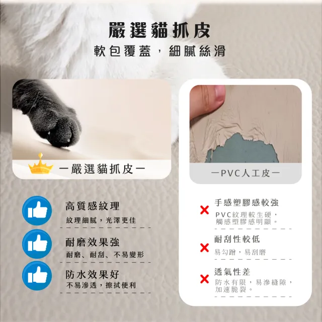 【IHouse】強化一體成形 加厚包覆 貓抓皮餐椅/ 椅凳/休閒椅/單人椅/椅子(2入)