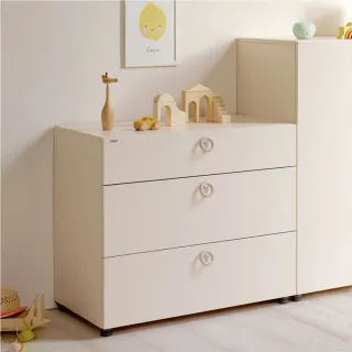 【iloom 怡倫家居】EDDI KIDS 800型3層抽屜櫃(抽屜櫃 櫃子 書櫃 收納櫃)
