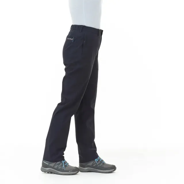 【mont bell】Light O.D. Pants w/ Belt Loops 女款登山健行 透氣長褲 黑海軍藍 1105694BKNV