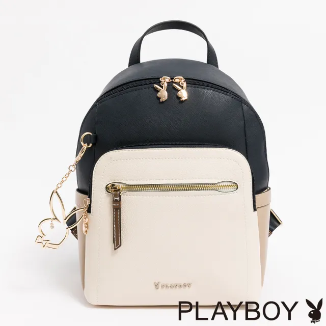【PLAYBOY】後背包 Hygge系列(藍色)