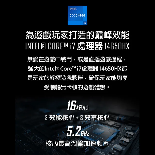 升級32G★【MSI 微星】16吋i7 RTX4060電競筆電(Sword 16 HX/i7-14650HX/16G/512G SSD/W11/B14VFKG-485TW)