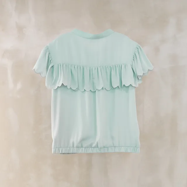 【perng yuh 芃諭名品】飄逸柔雅 連袖 雪紡上衣(2025 SS Collection|4A春夏新品上市)