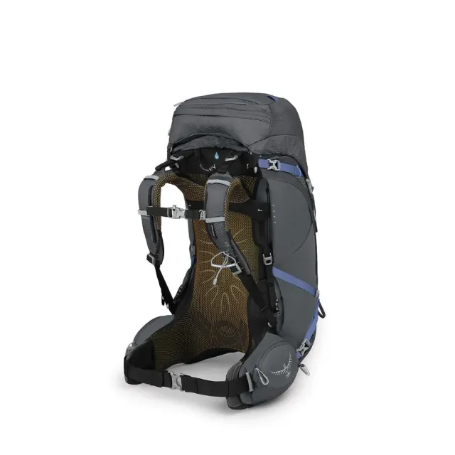 【Osprey】雙11 Aura AG 50 女 網架登山背包 鎢鋼灰(10003556)