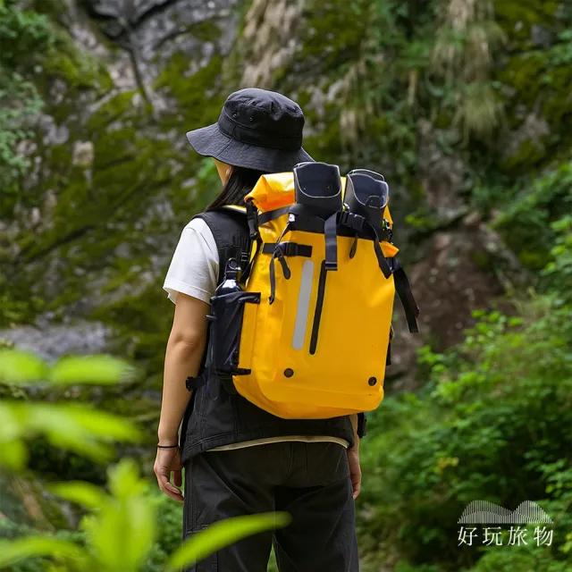 【HAO-WAN OUTDOOR 好玩旅物】雙11 IPX6級防水包 SUP浮潛溯溪氣密游泳防水包 背包(溯溪背包 防 