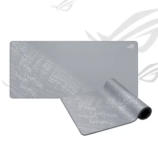 【ASUS 華碩】ROG SCABBARD II ARCTIC GRAY XXL 電競滑鼠墊