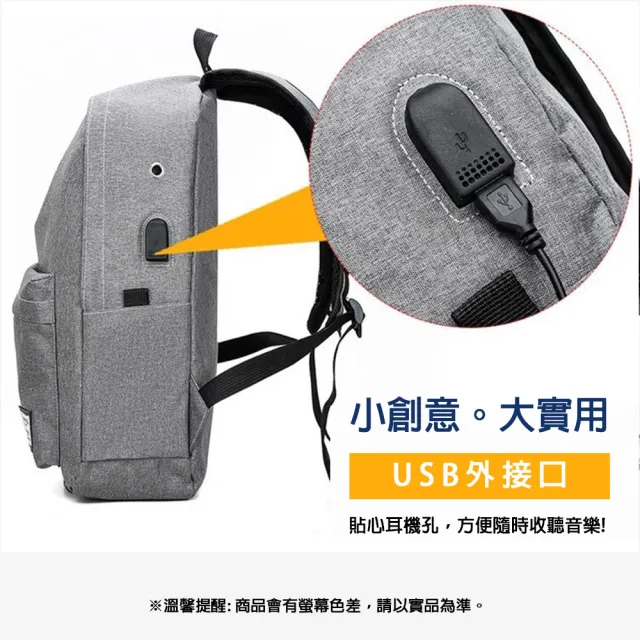 【KISSDIAMOND】雙11 韓系學院風大容量後背包(雙肩後背包/單肩後背包/KDB-021)