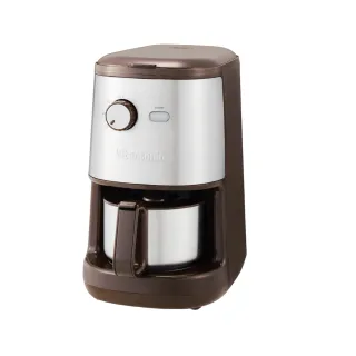 【Vitantonio】自動研磨悶蒸咖啡機(摩卡棕)