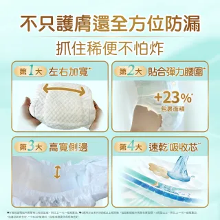 【幫寶適】一級幫 黏貼型 NB/S 嬰兒紙尿褲/ 尿布 1箱(主動保護肌膚屏障)