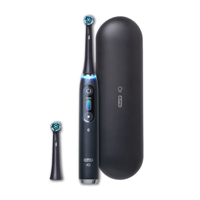 【德國百靈Oral-B-】iO9 微磁電動牙刷-黑(母親節 母親節禮物)