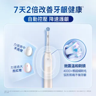【德國百靈Oral-B-】iO2 溫和護齦電動牙刷-適用敏感牙齒-霧黑/玫瑰粉(母親節 母親節禮物)