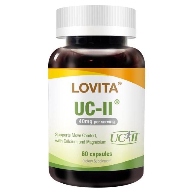 【LOVITA 愛維他】關鍵舒活膠囊 60顆(UC2 鎂 鋅 銅 錳 鈣)