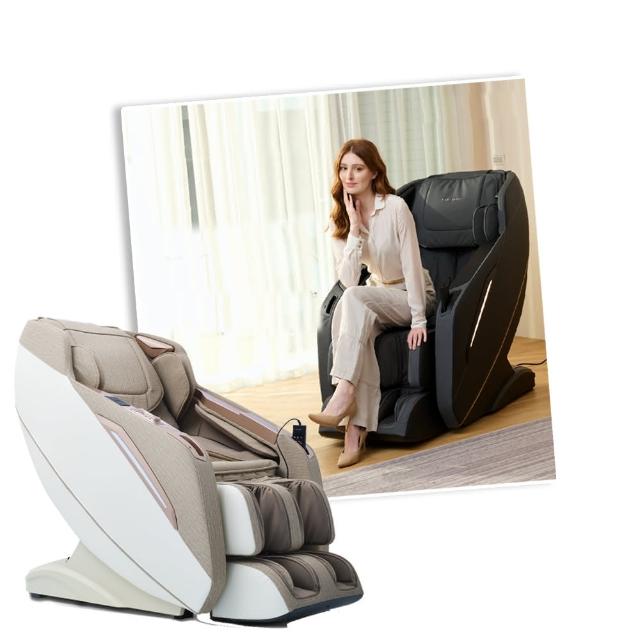 【HEALTHPIT日式舒適生活】御用椅按摩椅 HC-596(類貓抓皮革/超長SL按摩軌道)