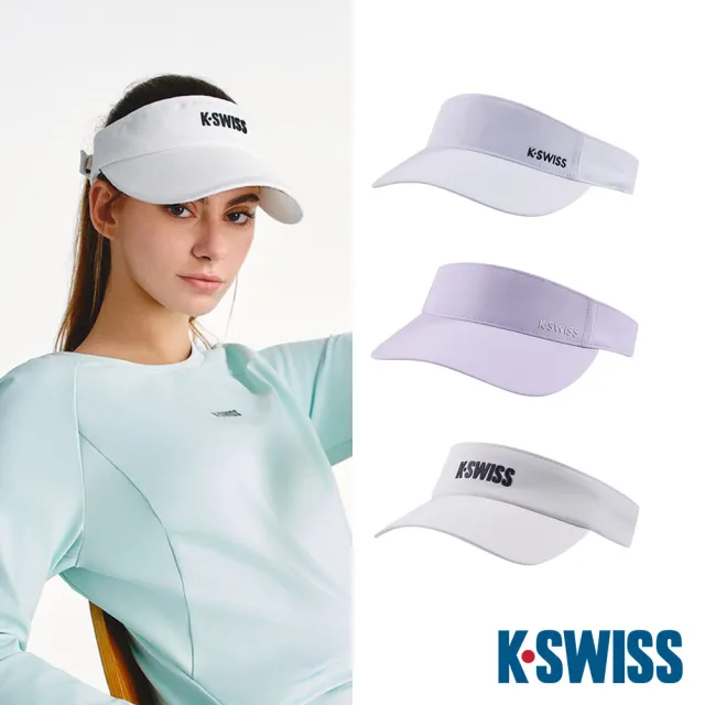 【K-SWISS】空頂網球帽 Visor(多款任選)