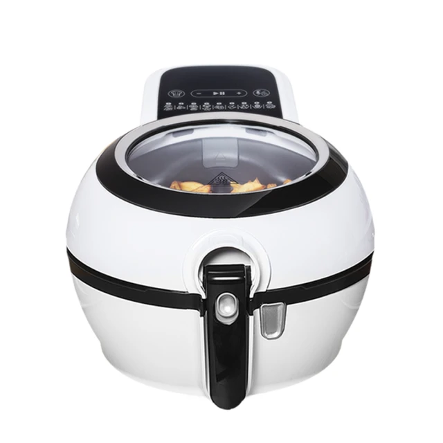 【Tefal 特福】ActiFry胖福透視氣炸鍋-舞滋芭蕾白-FZ760070(可翻炒/全機可拆洗)