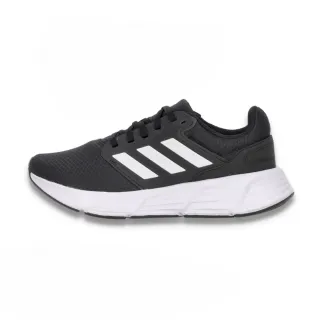【adidas 愛迪達】Galaxy 6 W 女鞋 黑白色 休閒 運動 慢跑 透氣 緩震 運動鞋 跑鞋 GW3847