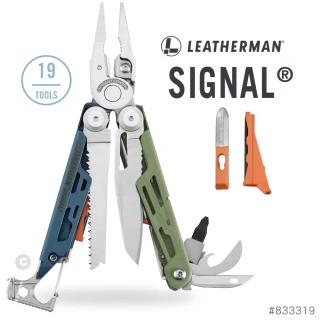 【Leatherman】SIGNAL 苔原色工具鉗(#833319)