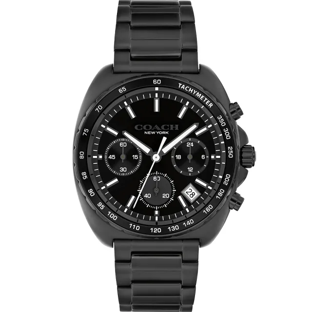 【COACH】Charter 三眼計時手錶 男錶 中性錶-39mm 520禮物 送禮 手錶(CO14602739)