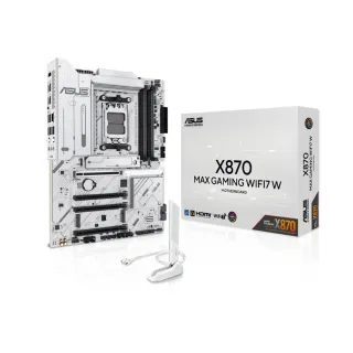【ASUS 華碩】X870 MAX GAMING WIFI7 W 主機板
