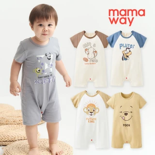 【mamaway 媽媽餵】BABY迪士尼連身包屁衣 1入(多款任選)