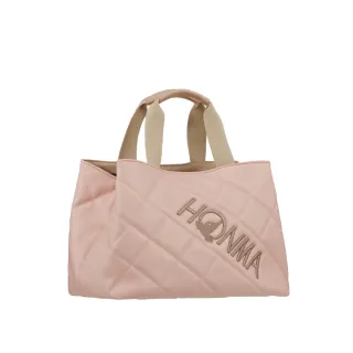 【HONMA 本間高爾夫】高爾夫衣物袋BB12507  BOSTON BAG(粉紅/褐)