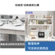 【MINE 家居】網格款書架 寬95 115 公分 雙尺寸雙色選購(書架/螢幕架/洞洞板)