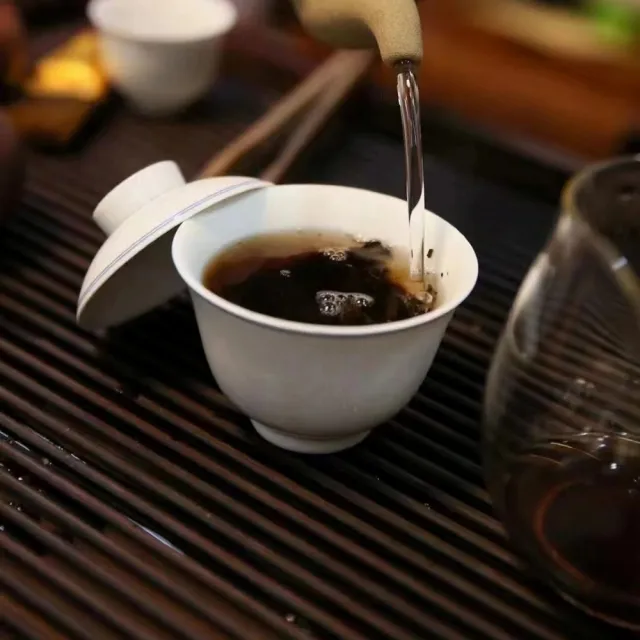 【盛嘉源】明前班章 2003年(普洱茶 熟茶357g)