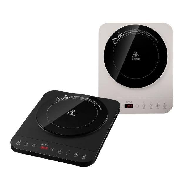 【KINYO】IH溫控薄型電磁爐(無鍋偵測 加熱爐 十段溫控 EIH-6690)