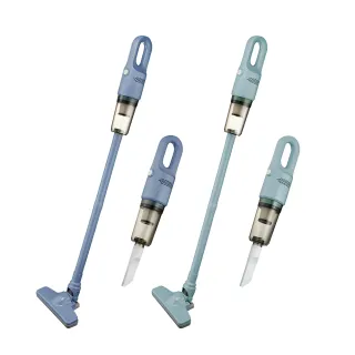【KINYO】輕巧兩用手持吸塵器(HEPA濾網/600ml集塵桶/4M電源線 KVC-6225)