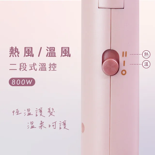 【KINYO】雙電壓摺疊瞬柔負離子吹風機 國際雙電壓(國際電壓 1.2億負離子 KH-195)