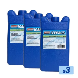 【Coleman】350ml保冷劑 / 3入組(冰寶 冰磚 保冰劑 保冷磚 凍磚 冰塊磚)