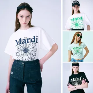 【MARDI MERCREDI】印花短TEE 多色 經典小雛菊 CROPPED / TSHIRT FLOWERMARDI