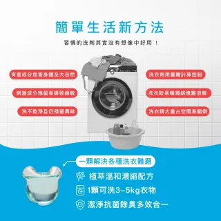 【台隆手創館】10包組 角度學植萃高效洗衣膠囊/洗衣球 ANGLE METHODS(30入*10包 共300顆)