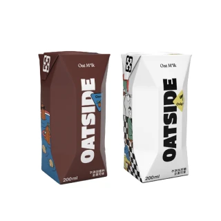 即期品【OATSIDE】可可燕麥奶1箱送原味燕麥奶1箱 共48罐(買一送一)