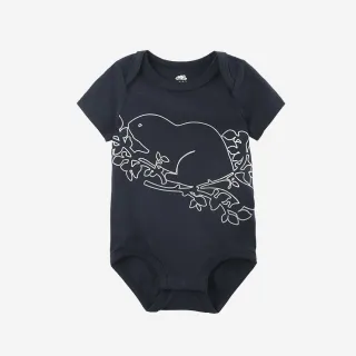 【Roots】Roots 嬰兒-NATURE IS MAGIC 包屁衣(軍藍色)