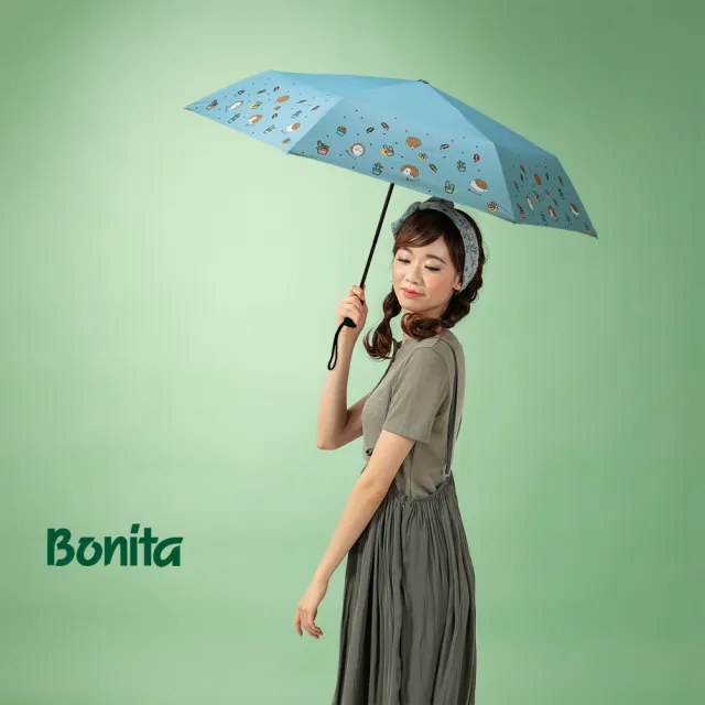 【Bonita 葆倪】刺蝟 防暴衝 輕量自動收開傘/968-5559(274ｇ/２１吋/ 輕量 防暴衝自動收開傘)