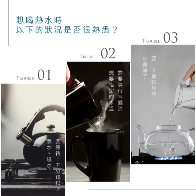 【KINYO】4L免安裝瞬熱智慧飲水機(七段溫控 五種水量 MHW-9657)