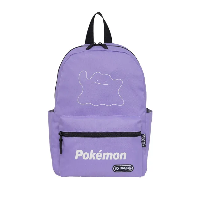 【OUTDOOR 官方旗艦館】雙11 寶可夢Pokemon-夜光百變怪後背包-紫色 ODGO23Q01PL