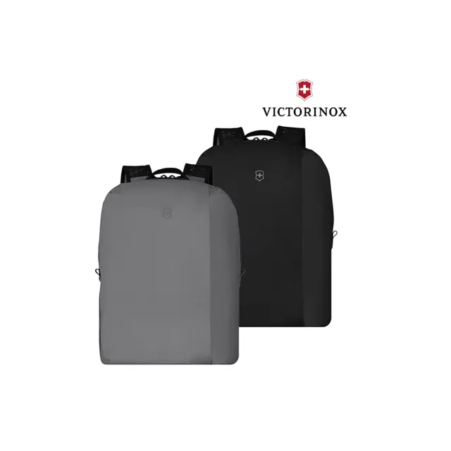 【VICTORINOX 瑞士維氏】Travel Essentials 可摺疊後背包 二色任選(653386 653387)