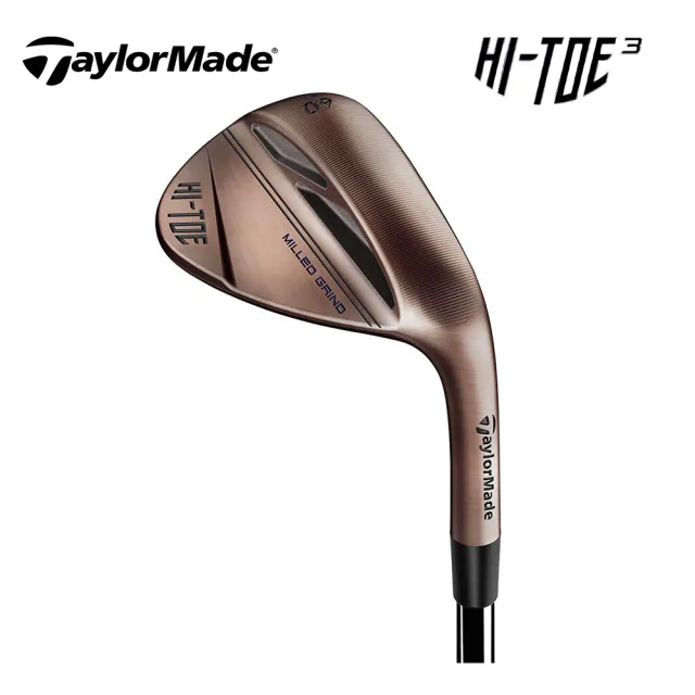 【TaylorMade】Hi-Toe RAW 3 Wedge 高爾夫挖起桿 銅色 DG S200(容易劈起的挖起桿)