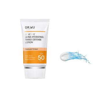 【DR.WU 達爾膚】爆水款 全能保濕潤色防曬乳35ML(包裝升級)