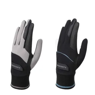 【DESCENTE】GOLF 迪桑特 男士 高爾夫球手套 保暖手套一雙(黑色/黑灰撞色)