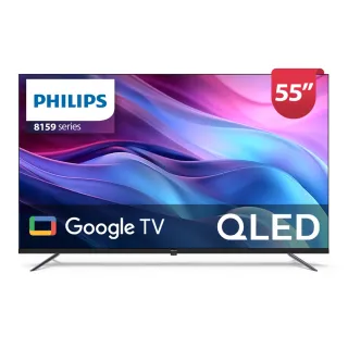 【Philips 飛利浦】55型4K QLED Google TV 智慧顯示器(55PQT8159)